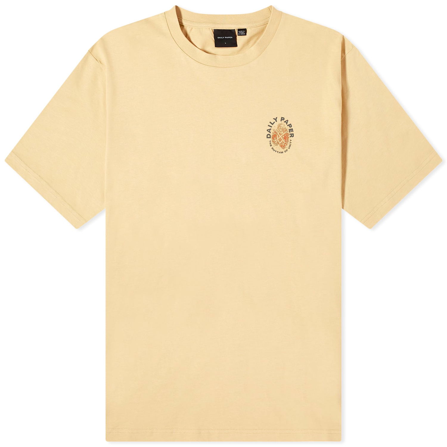 T-shirt DAILY PAPER Identity T-Shirt Beige | 2411064, 0