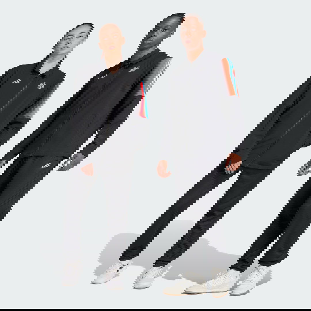 Träningsoverall adidas Performance Paris Basketball Snap Tracksuit Svart | JJ3377, 0