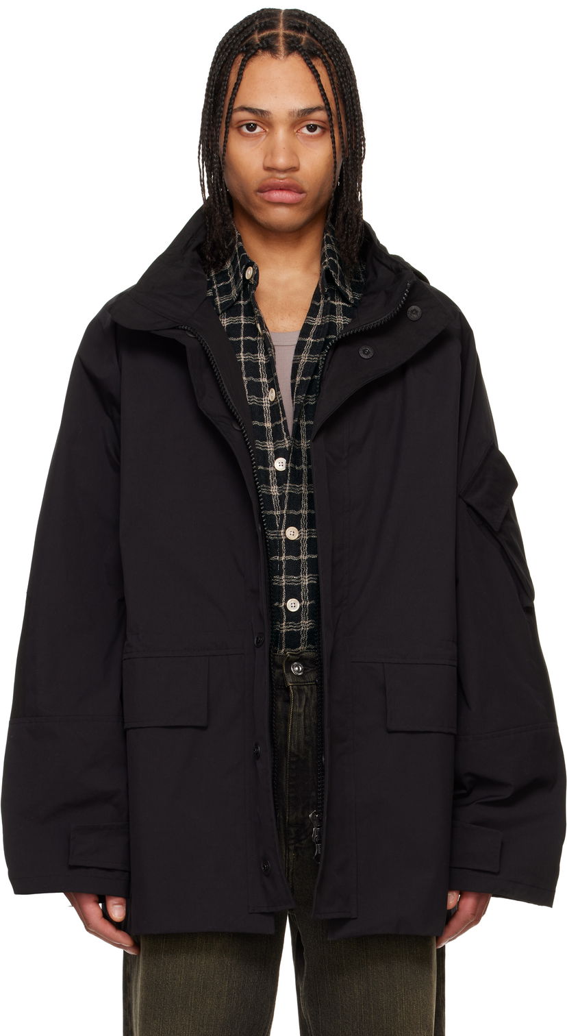 Parkas OUR LEGACY Our Legacy Horizon Technical Jacket Svart | M2251HSB