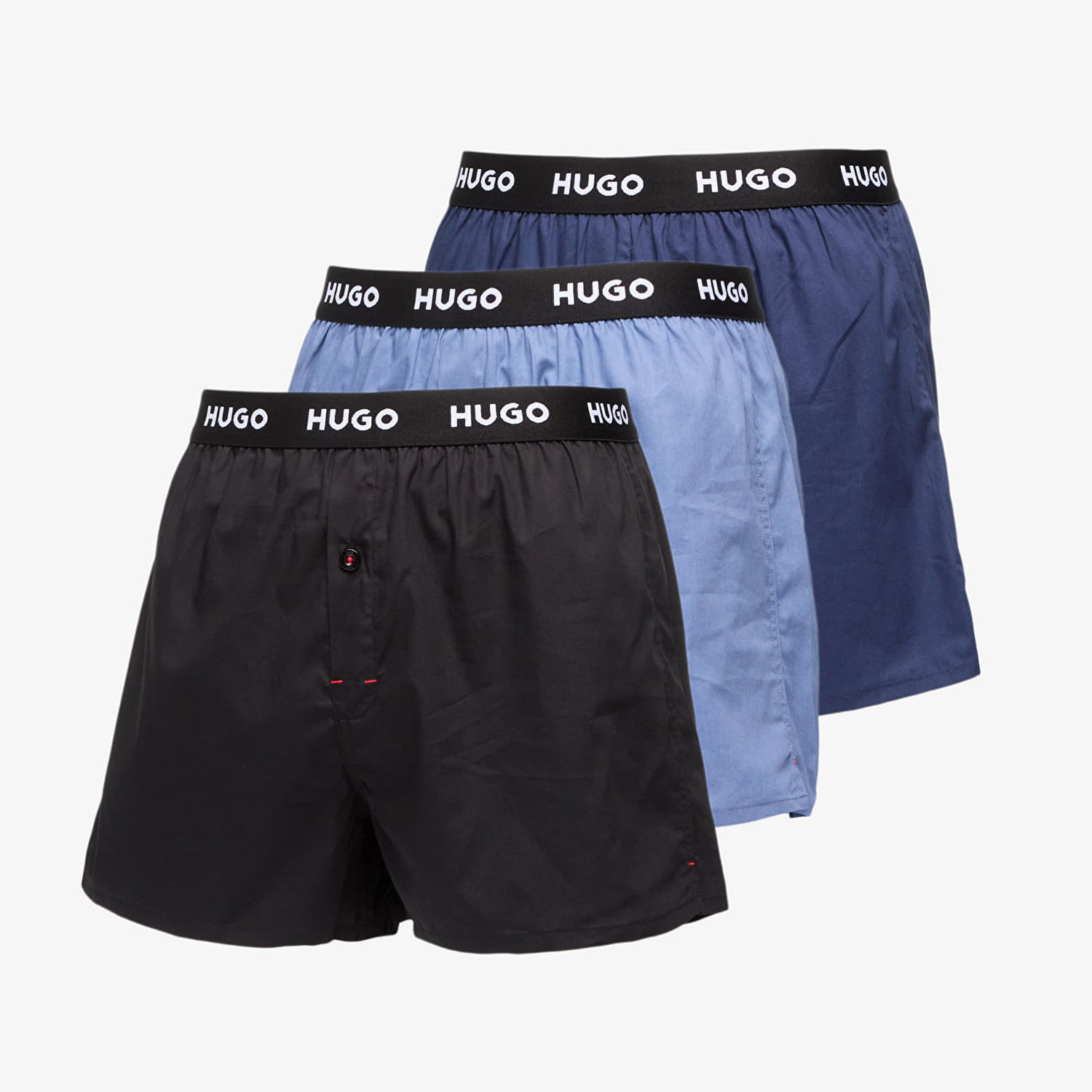Boxare BOSS Hugo Boss Pure Cotton Woven Boxer 3-Pack Flerfärgad | 50532565-961, 0