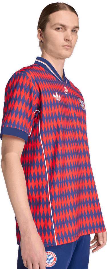 Jersey adidas Performance FC Bayern Munich LFSTLR Patterned Polo Jersey Flerfärgad | JM9421, 3