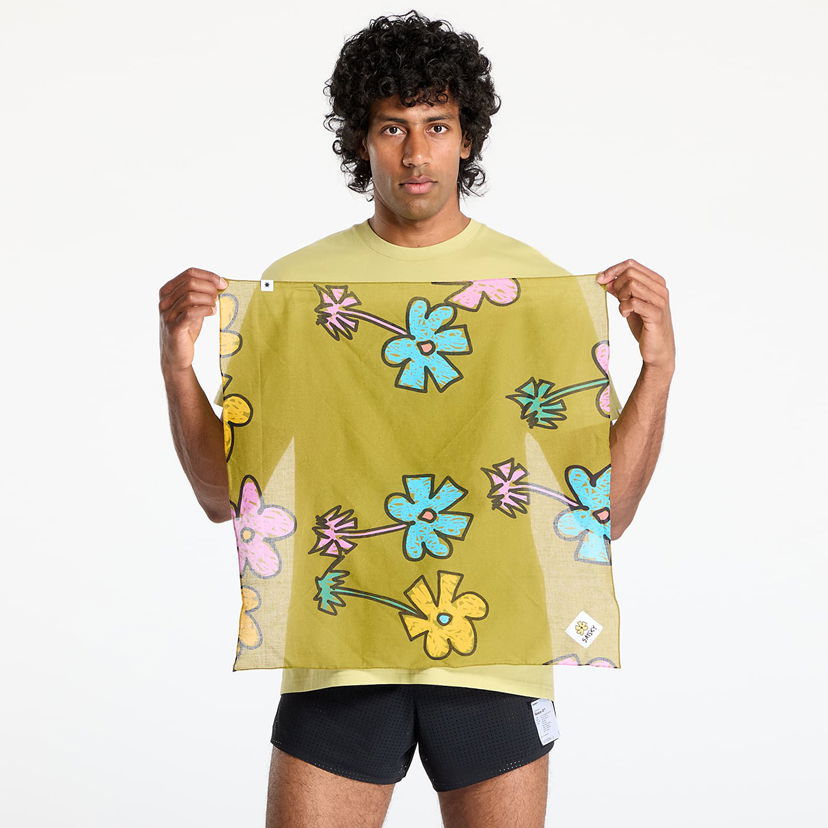 Halsduk Saysky SAYSKY Floral Print Bandana Grön | LUASC03C1017