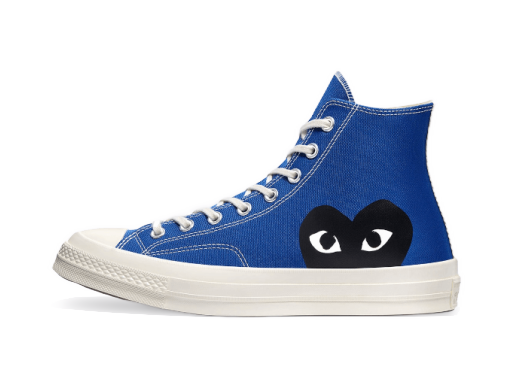 Sneakers och skor Converse Comme des Garçons PLAY x Chuck Taylor All-Star 70s Hi Blå | 168300C