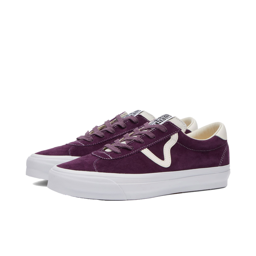 Sneakers och skor Vans Men's Sport 73 Sneakers in Lx Pig Suede Wine, Size UK 10 | END. Clothing Bourgogne | VN000CQBWNE