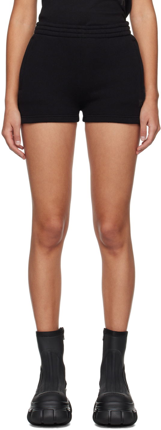 Shorts Alexander Wang Puff Lounge Shorts Svart | 4CC3224349
