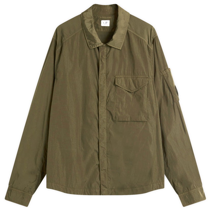 Skjorta C.P. Company C.P. Company Chrome-R Overshirt Grön | 18CMOS095A-005904G-683