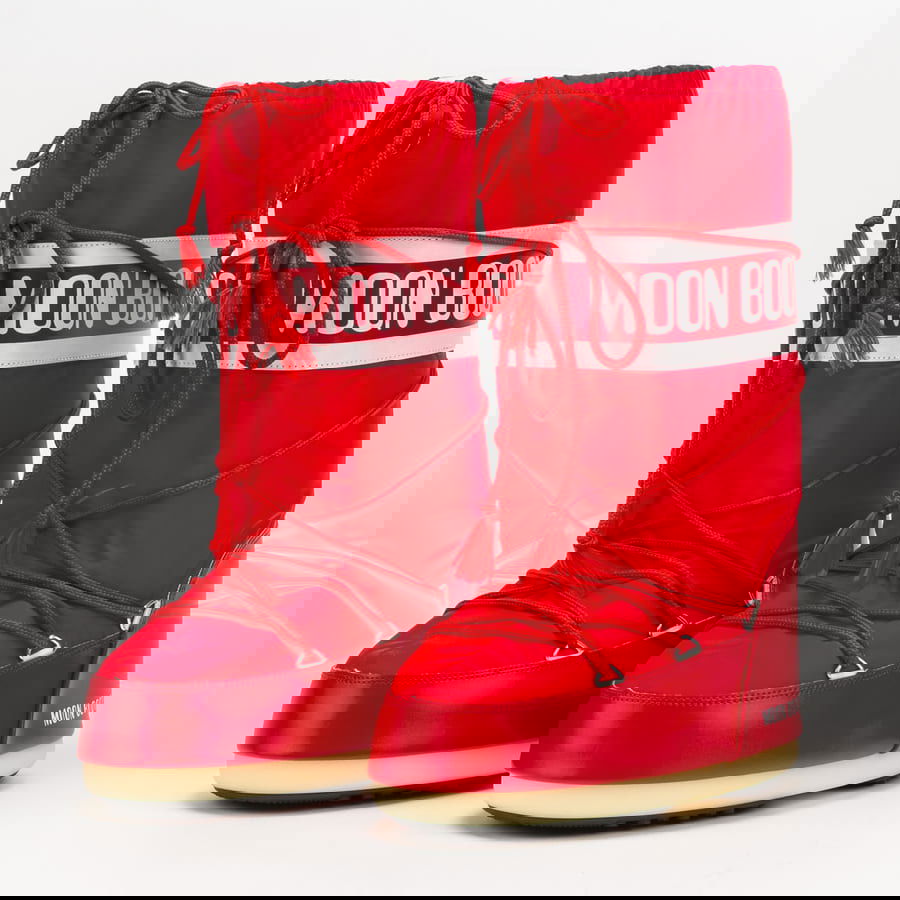 Sneakers och skor Moon Boot Nylon Red Röd | 14004400 003, 0