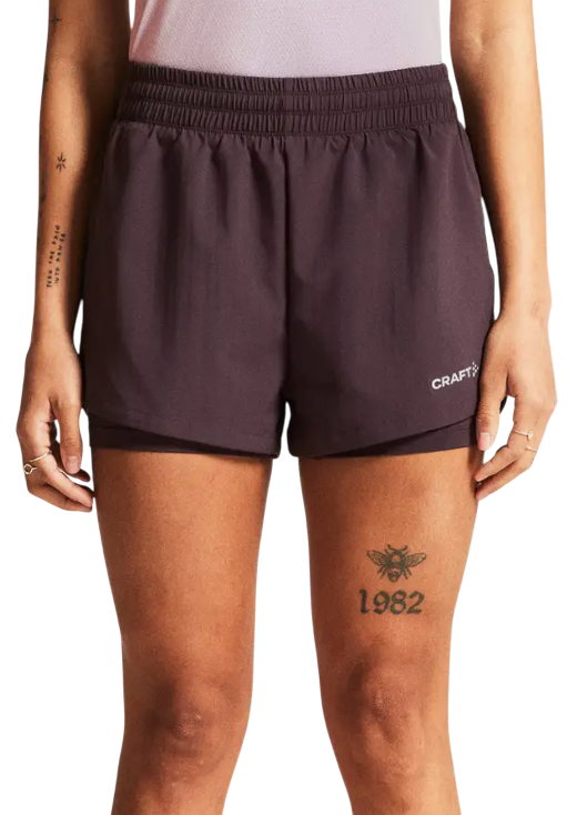 Shorts Craft Craft Adv Essence 2 2in1 Shorts Purpur | 1915946-499000