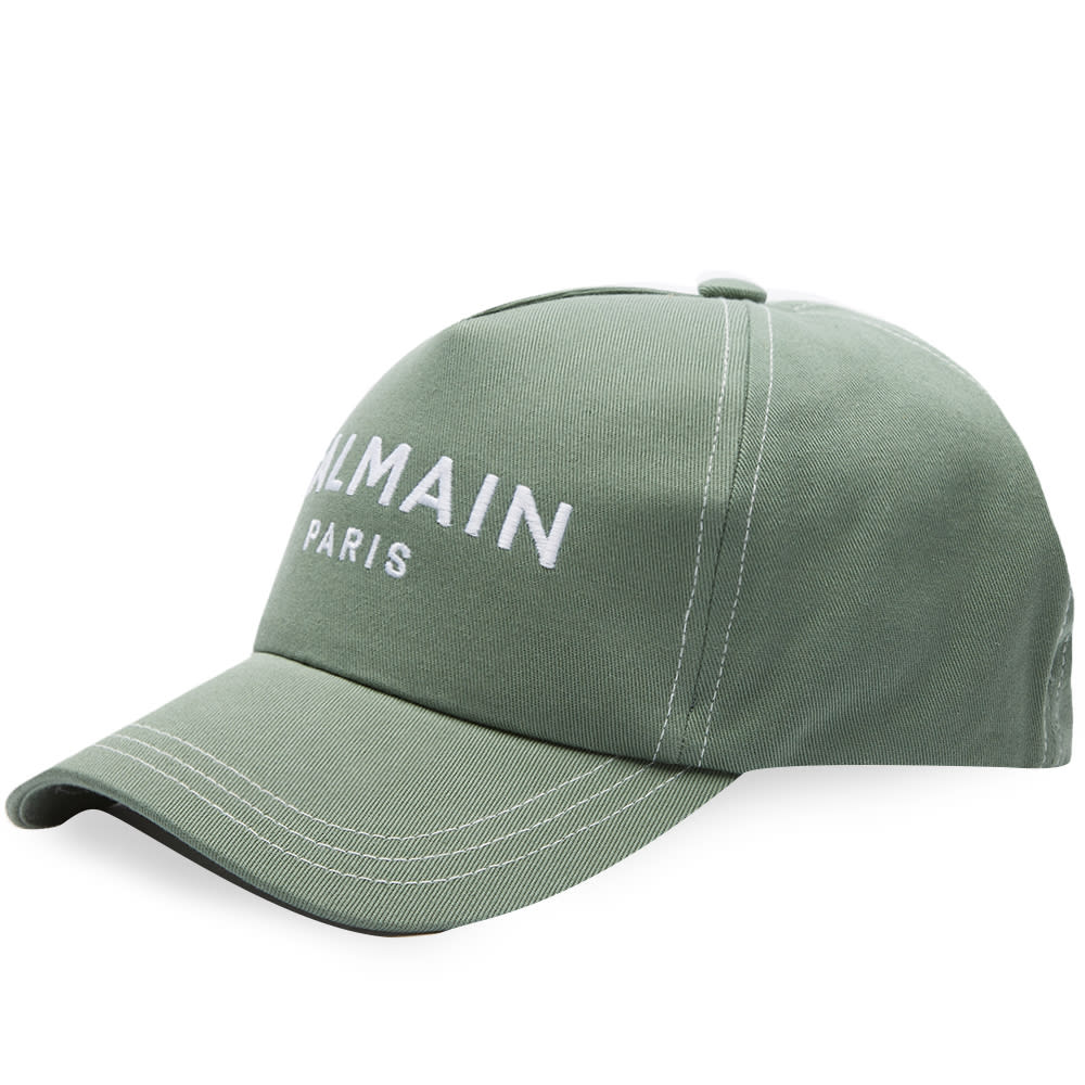 Keps Balmain Paris Logo Cap Grön | AH0XA015CB24-UEX, 0