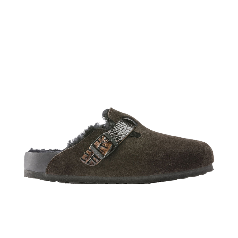 Sneakers och skor Birkenstock Boston Shearling Suede Brun | 1021094/1021100