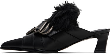 Tillbehör Andersson Bell Andersson Bell Layered Strap Mule Heels Svart | aaa485w, 2