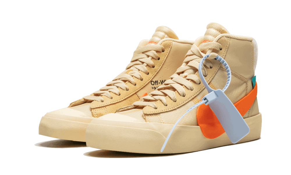 Sneakers och skor Nike Off-White x Blazer Mid "All Hallows Eve" Beige | AA3832-700, 1