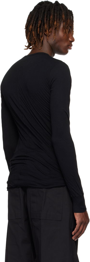 T-shirt Rick Owens Rick Owens Hollywood Double Long Sleeve T-Shirt Svart | RU01E5257 UC, 2