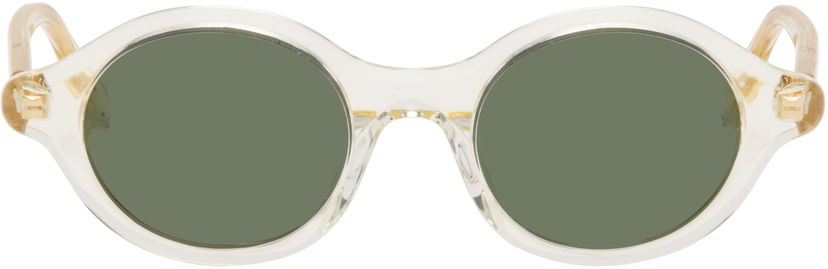Solglasögon Loewe Loewe Epsilon Slim Sunglasses Vit | LW40162UM4857N 840126861259