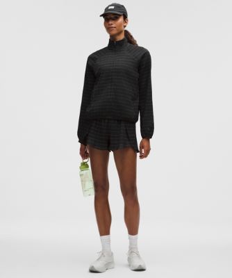 Shorts lululemon Negative Split Textured Reflective Running Shorts Svart | prod20003643, 9