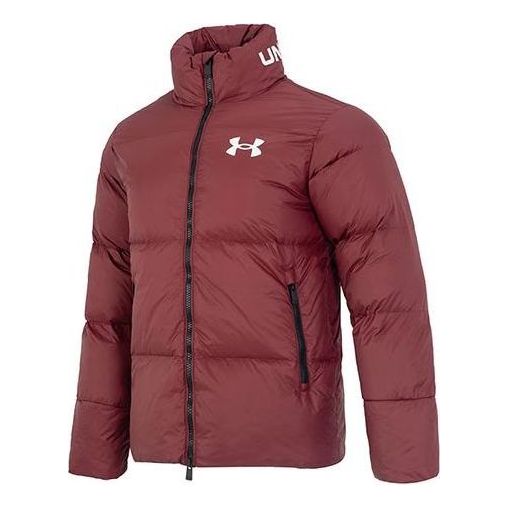 Pufferjacka Under Armour Logo Puffer Jacket Röd | 1375449-690