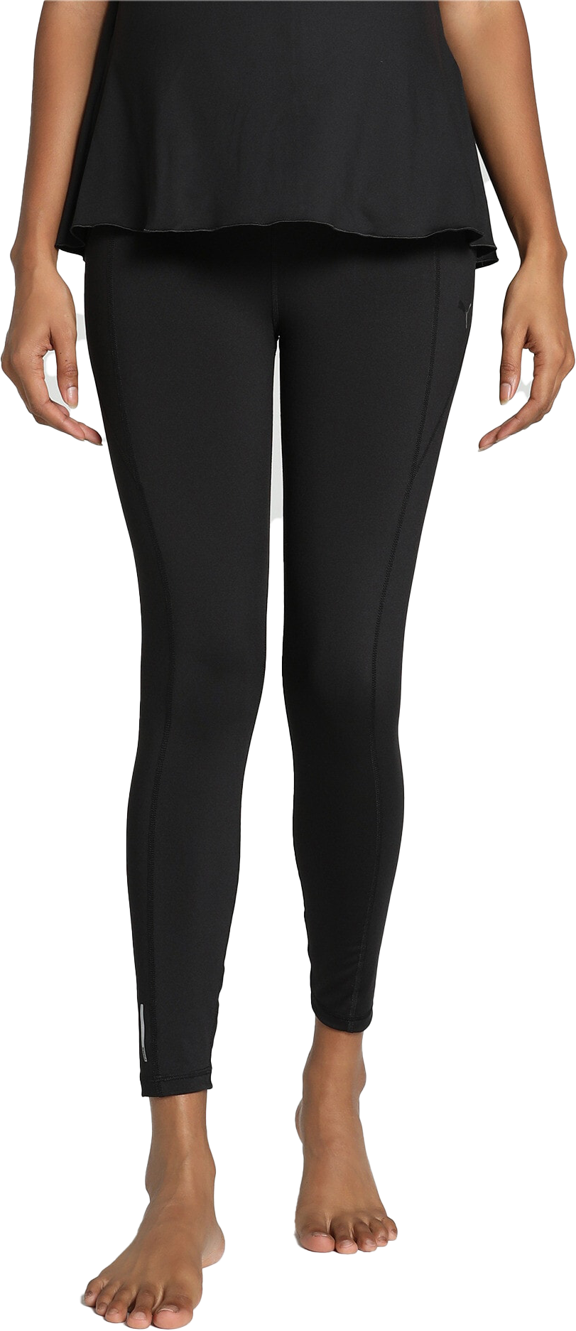 Damasker Puma Puma Maternity Fav Forever High Waist 7/8 Tight Leggings Svart | 522437-51