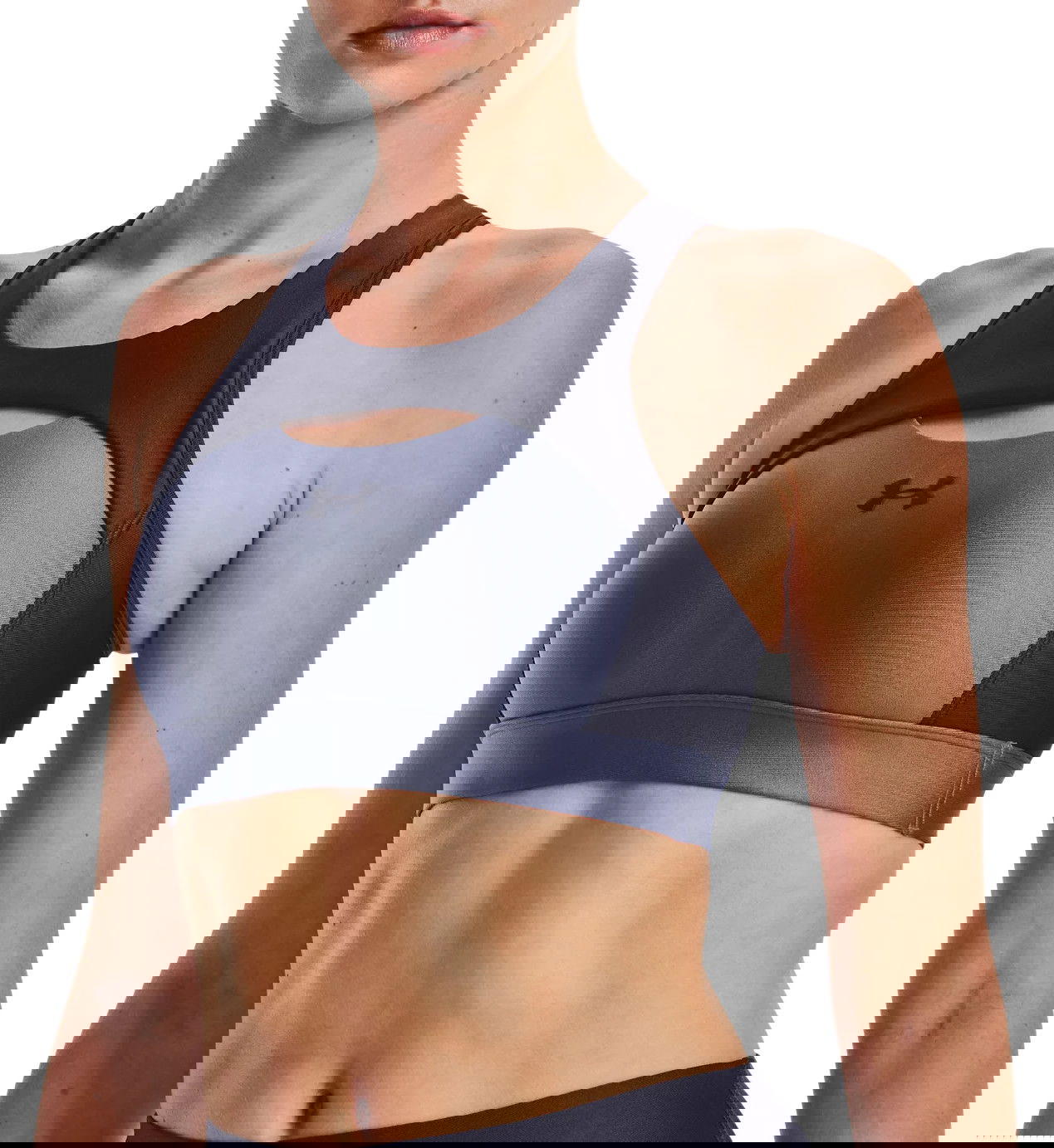 Behå Under Armour Crossback Harness Sports Bra Blå | 1374528-767, 0