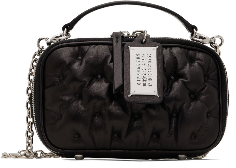 Handväska Maison Margiela Maison Margiela Glam Slam Mini Camera Bag Svart | SB1WB0008 P6434