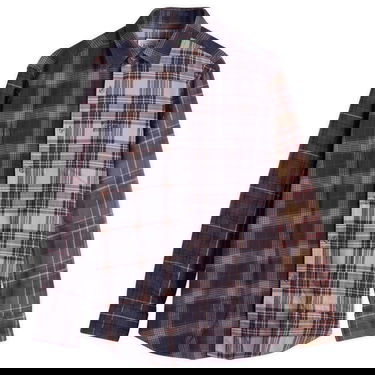 Skjorta Aries Overdyed Patchwork Shirt Flerfärgad | AR40121-PUP, 1