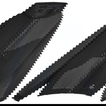 Bomberjacka Dime Denim Panel Hooded Bomber Jacket Svart | DIMEFA244CHA, 0