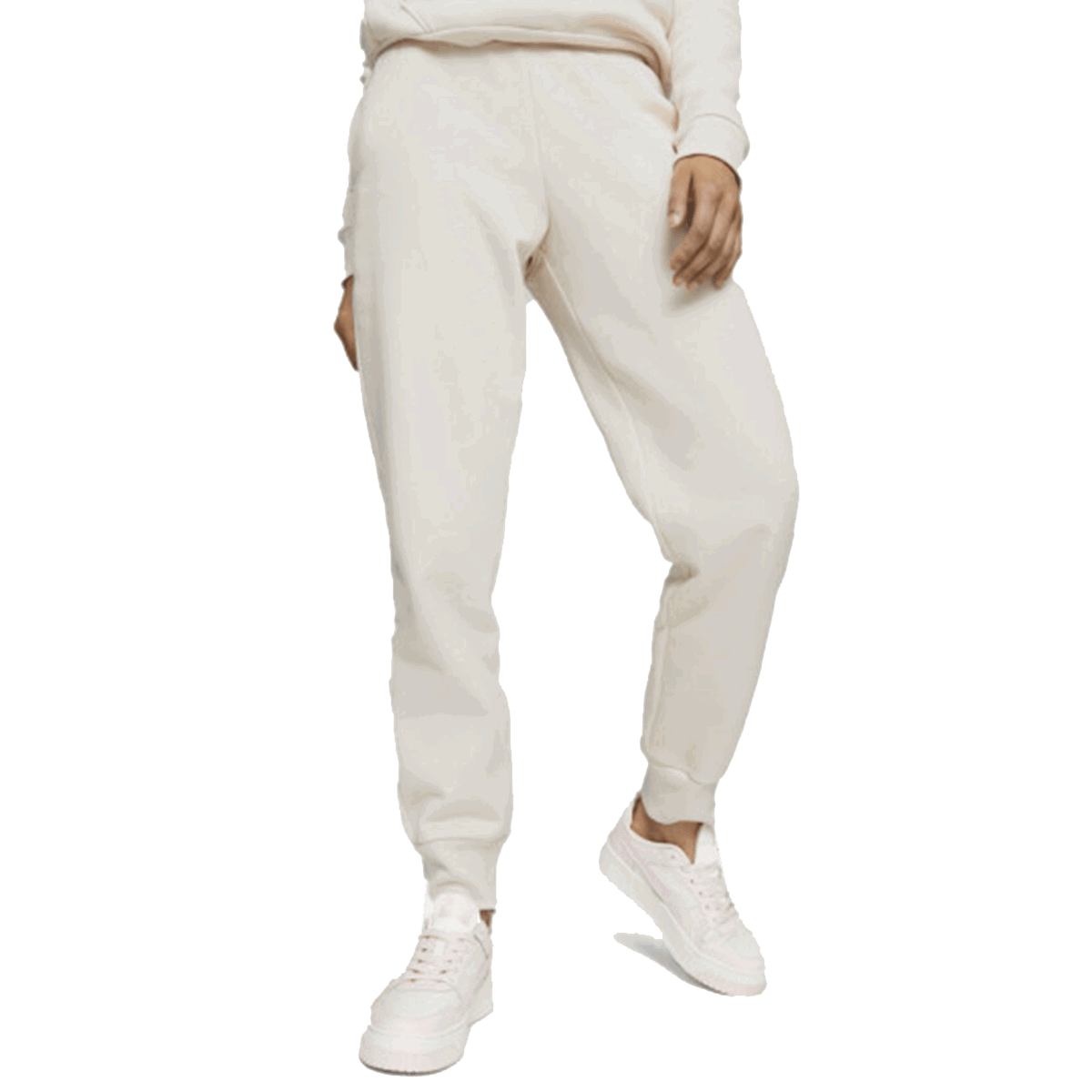 Träningsbyxor Puma ESS FL Jogger Sweatpants Vit | 586841-88, 0