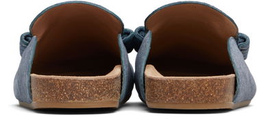 Sneakers och skor JW Anderson JW Anderson Felt Stitch Loafer Mules Blå | LF0078-LA0380, 1