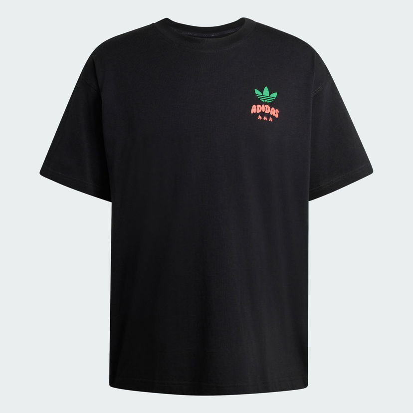 T-shirt adidas Performance CHILLI PT. 2 Graphic T-Shirt Svart | KS6762