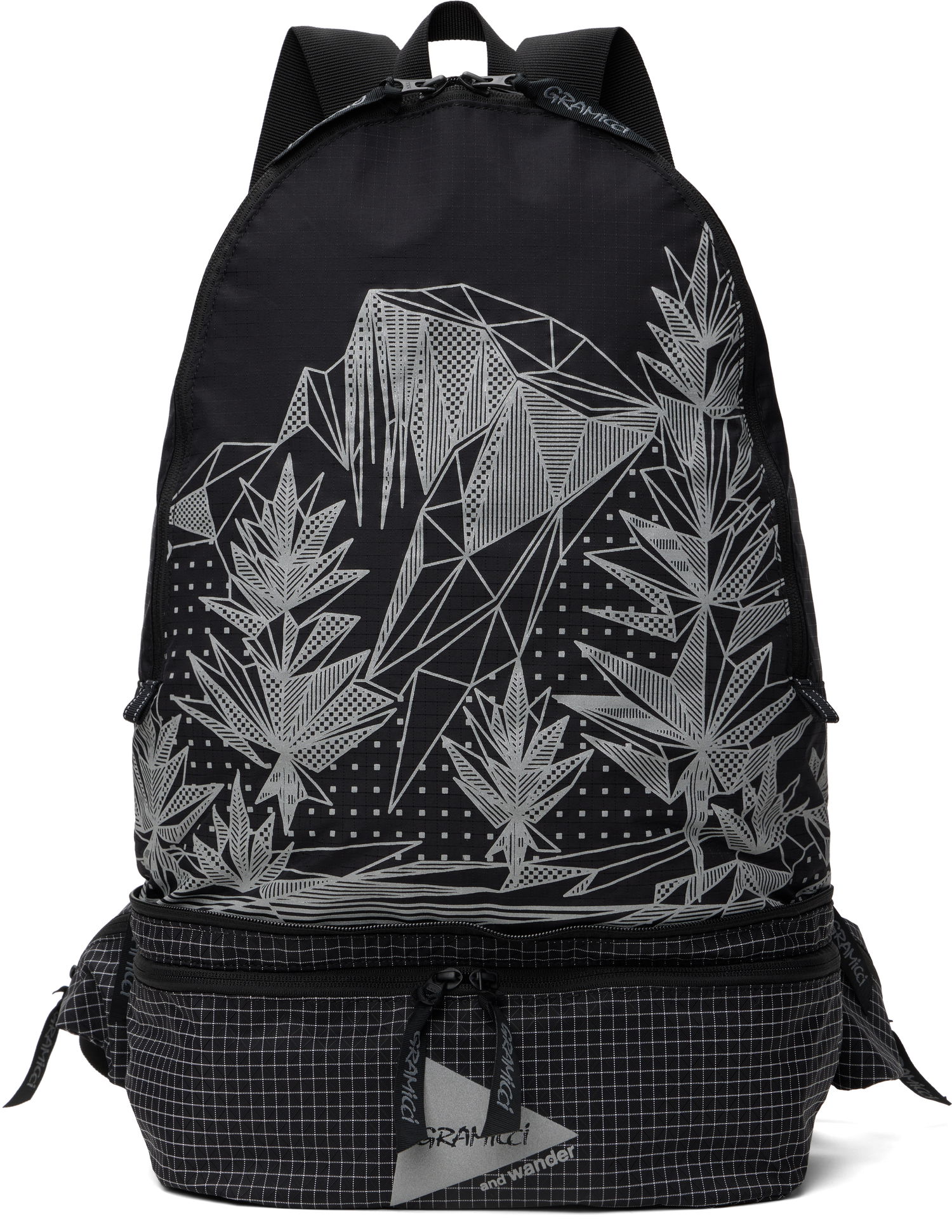 Ryggsäck and wander Gramicci Edition 2-Way Ripstop Backpack Svart | GAC5-S3014, 0