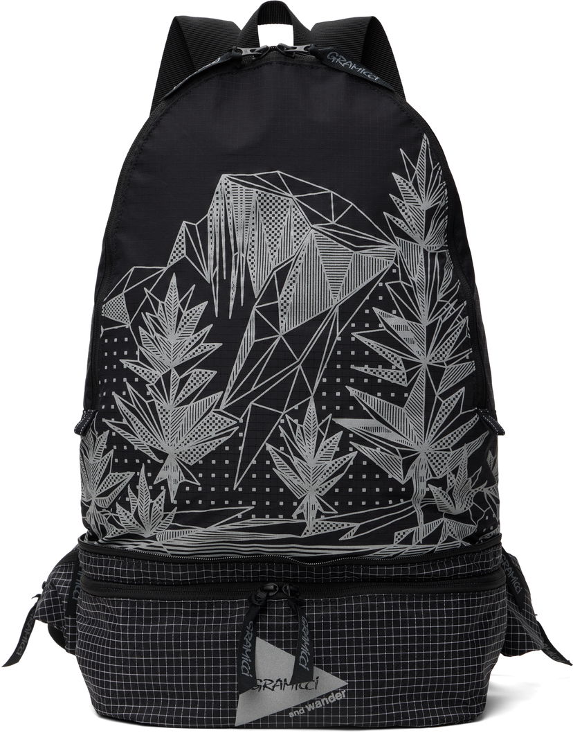 Ryggsäck and wander Gramicci Edition 2-Way Ripstop Backpack Svart | GAC5-S3014