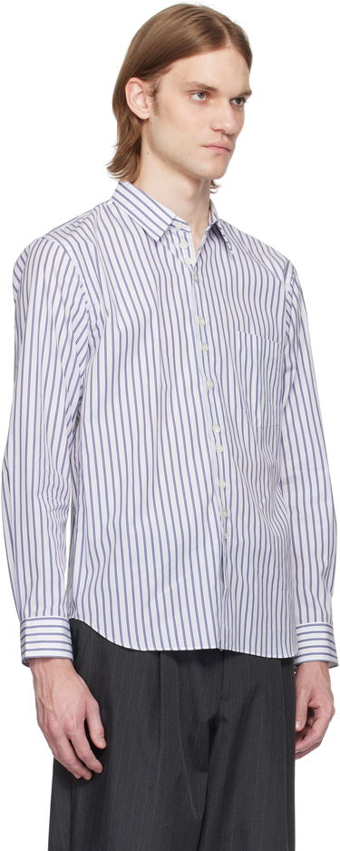 Skjorta Comme des Garçons Homme Deux Striped Shirt Vit | DO-B030-051, 1