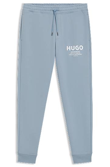 Träningsbyxor BOSS HUGO Tracksuit Bottoms with Logo Print Blå | 50510734