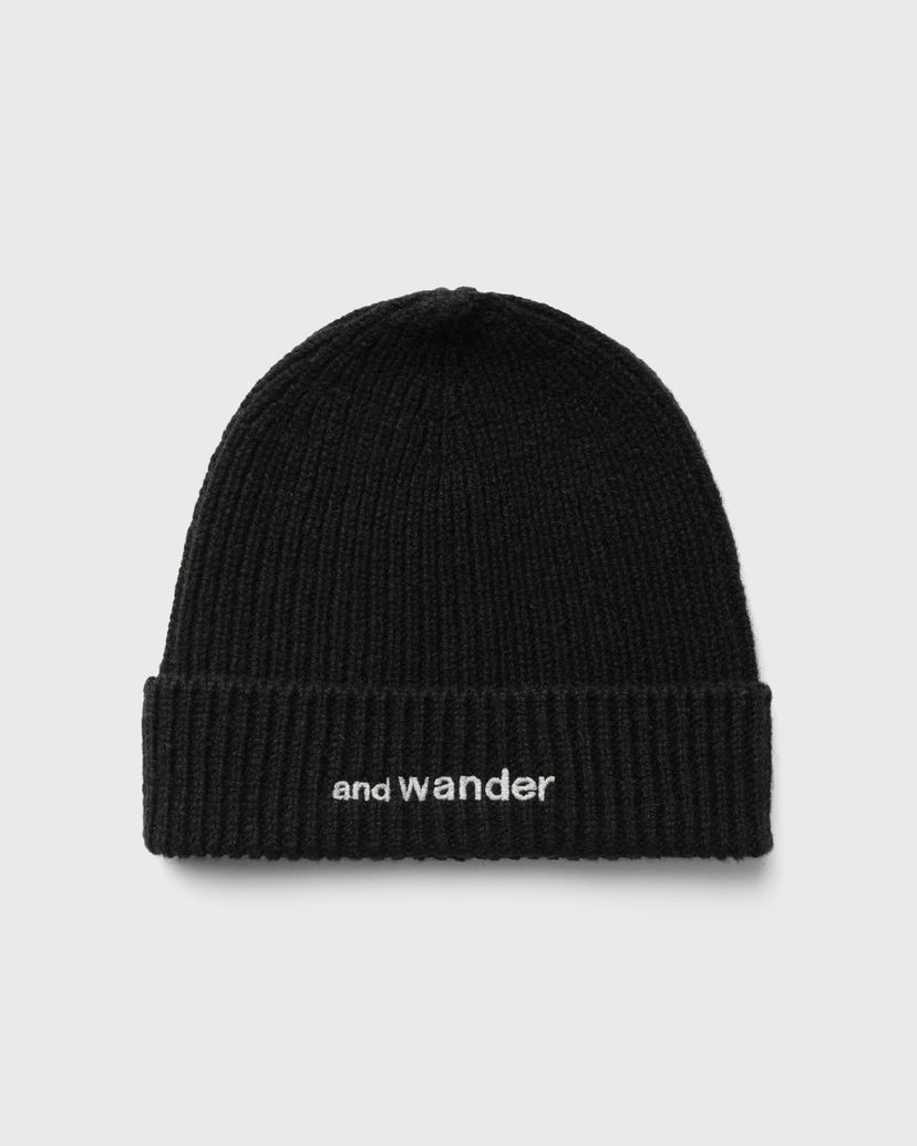 Mössa and wander Shetland Wool Knit Svart | 5744286196-010