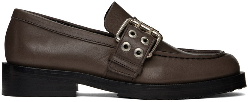 Sneakers och skor BY FAR BY FAR Soho Loafers Brun | 23CASOLOLSLBLNAP