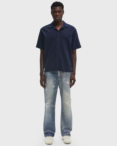 Polotröja Autry Autry Action Short Sleeve Shirt Mörkblå | SSPXH2KB, 1