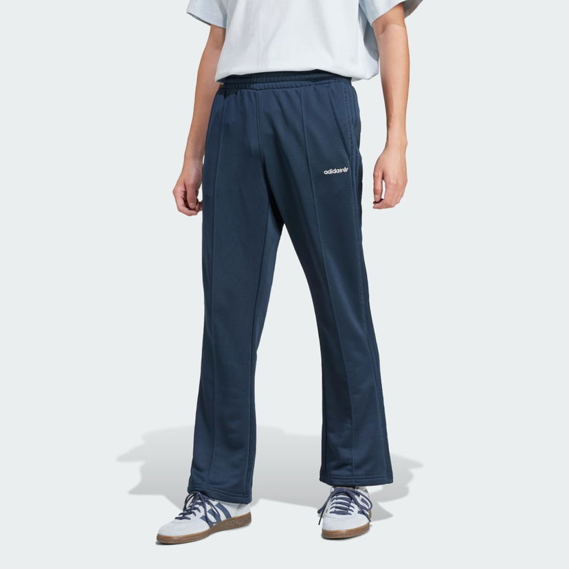 Träningsbyxor adidas Performance Flare Track Pants Mörkblå | JC8382