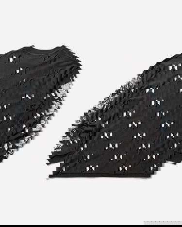 T-shirt Umbro Against The Fence Longsleeve T-Shirt Svart | UBMW0290JY82 BLK0020, 2