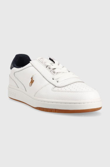 Sneakers och skor Polo by Ralph Lauren Court Leather Low-top Vit | 809877610001, 1
