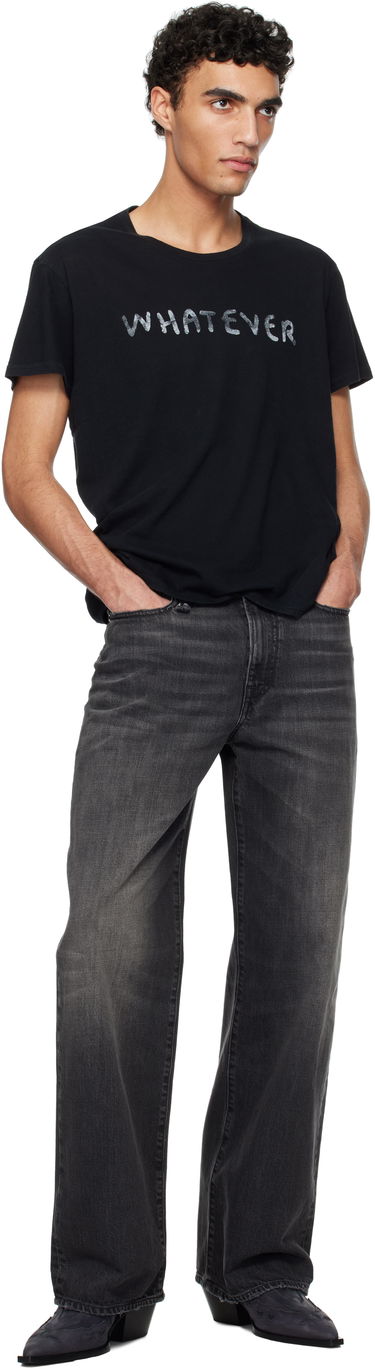 T-shirt R13 R13 'Whatever' Boy T-Shirt Svart | R13WK001-K116A, 3