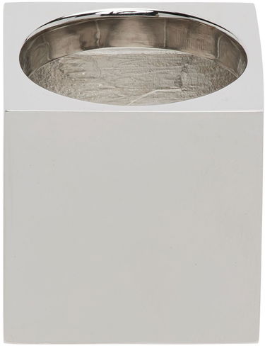 Ljus We11done Square Logo Dice Ring Svart | WD-AJ1-22-703-U-BK, 2