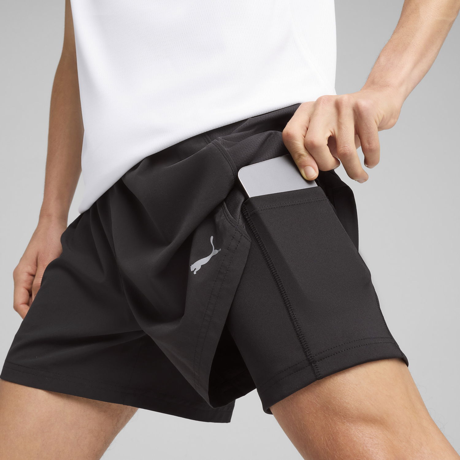 Shorts Puma VELOCITY 2-in-1 Running Shorts Svart | 526611_01, 1