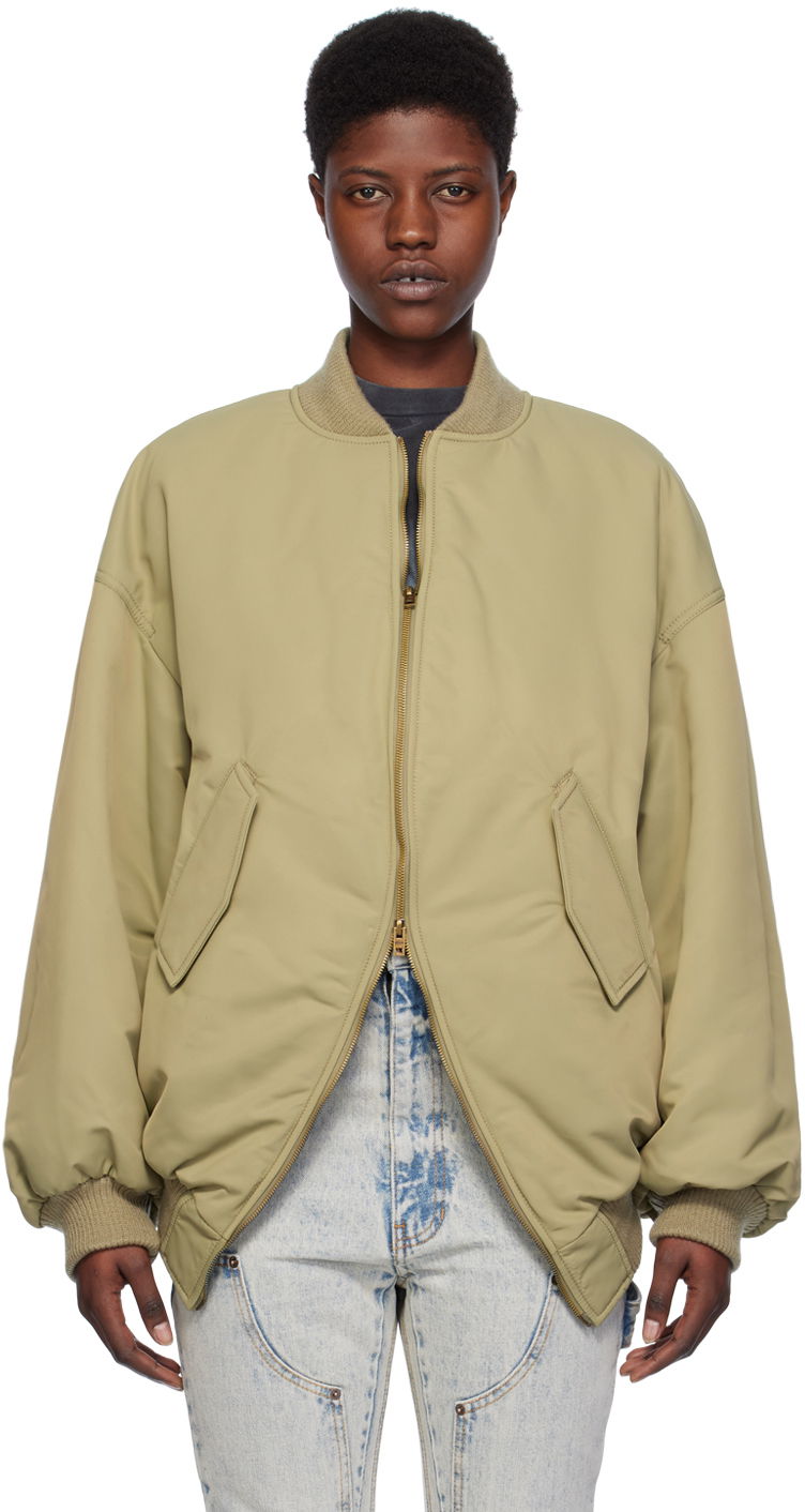 Bomberjacka We11done Padded Bomber Jacket Grön | WD-JP0-24-117-U-KK