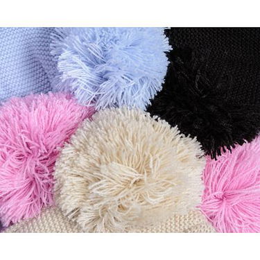 Mössa New Era LA Dodgers Double Pom Beanie Rosa | 60565279, 3