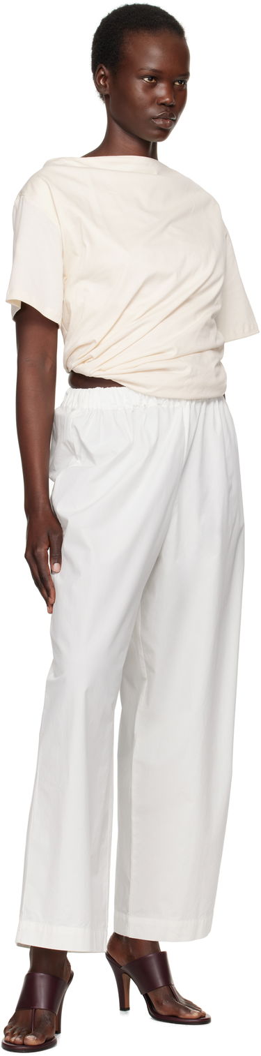 T-shirt Baserange Baserange Turn Twist Front T-Shirt Beige | TOTUS-RC-SP25, 3