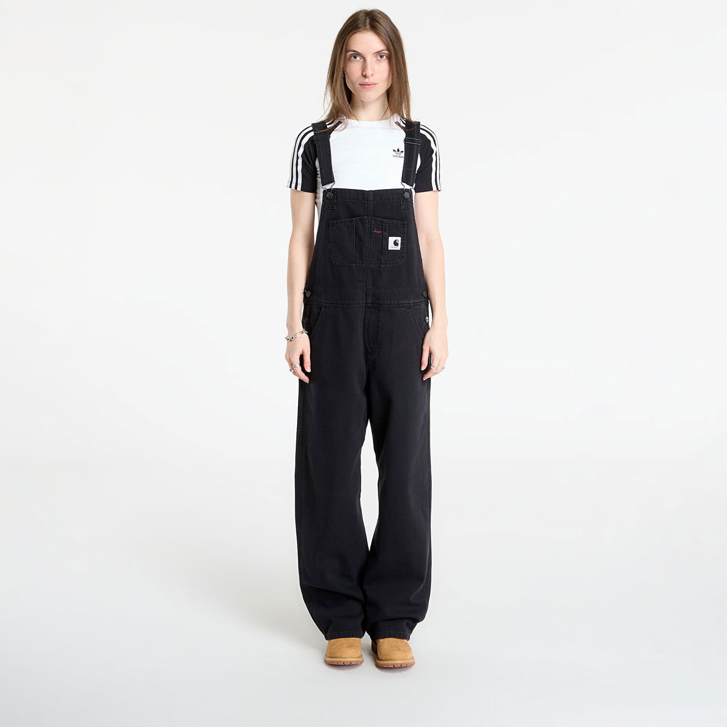 Jumpsuit Carhartt WIP Women's Straight Bib Overalls Svart | I031250.8906, 0
