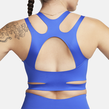 Behå Nike FutureMove Light-Support Non-Padded Strappy Sports Bra Mörkblå | FQ2640-405, 3