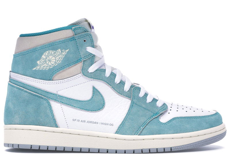Sneakers och skor Jordan Air Jordan 1 Retro High Turkos | 555088-311