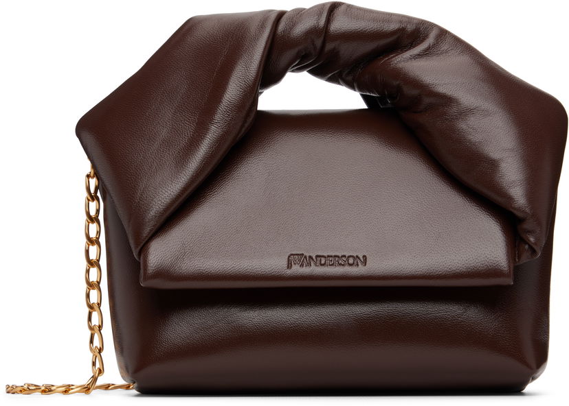 Handväska JW Anderson Small Twister Bag Brun | HB0753-LA0376