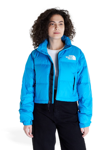 Pufferjacka The North Face Nuptse Short Jacket Blå | NF0A5GGEJA71