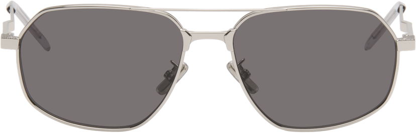 Solglasögon Givenchy GV One Aviator Sunglasses Metallisk | GV40120U@5716A 840126865493